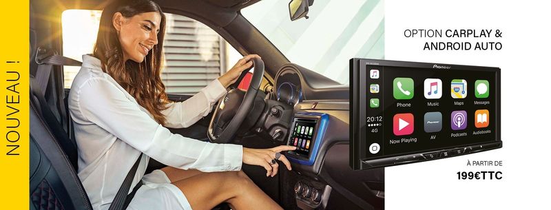 Nos voitures peuvent désormais avoir le carplay et android AUTO !!!